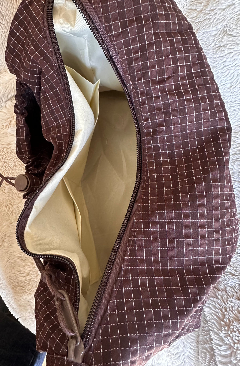 Sac bandoulière marron multi-poches - Pratique & tendance